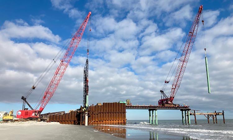 Ocean Cranes | Intercoastal Marine, LLC